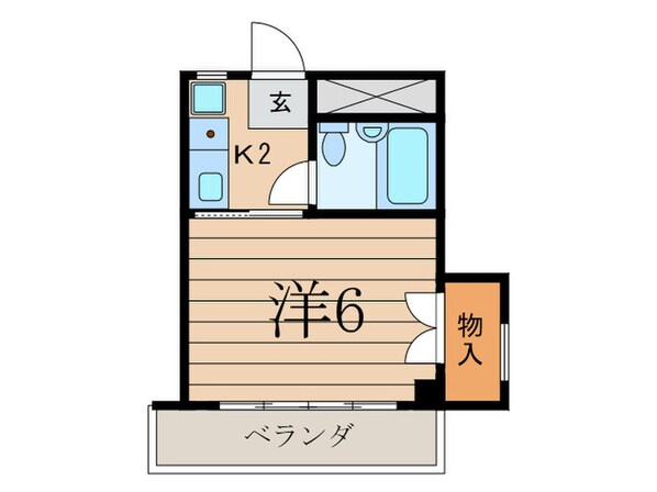 えびすハイムの物件間取画像